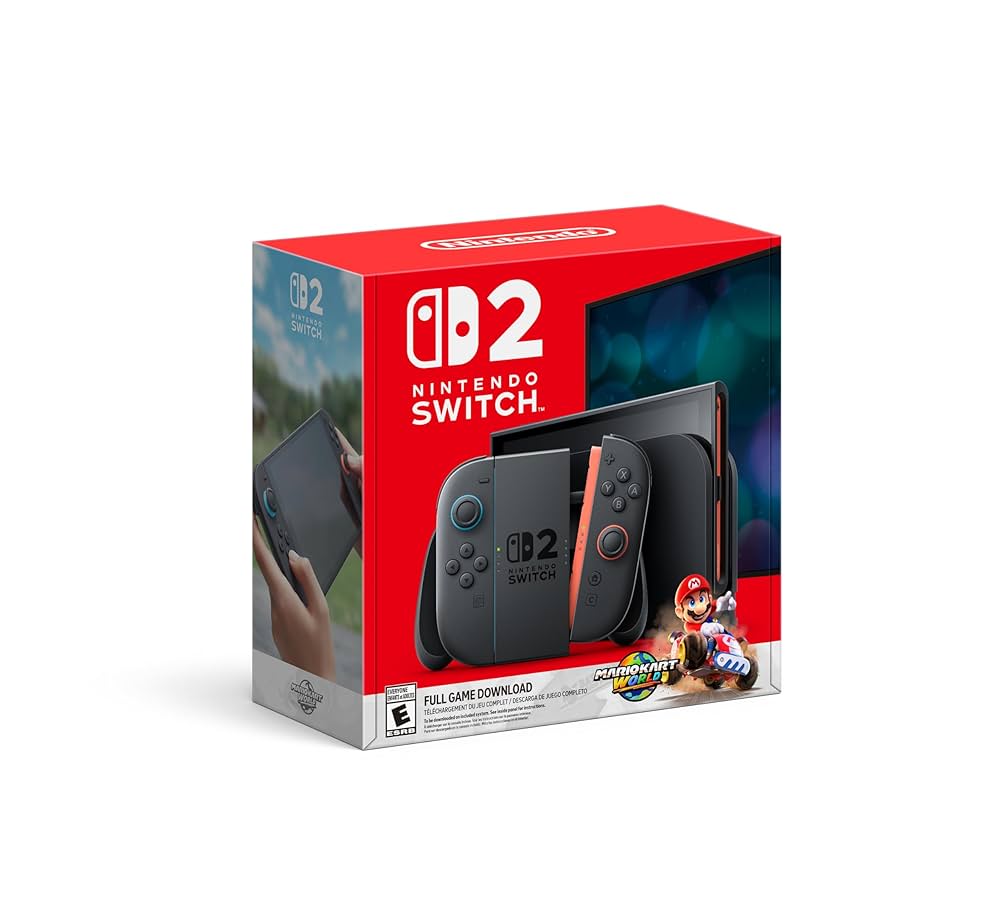 🎮NINTENDO SWITCH 2 + Mario Kart - 256GB - HK Specs
