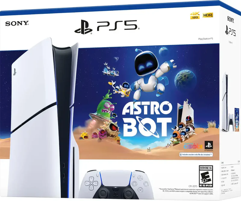 🎮PS5 Disc Slim 1TB + Astro Bot